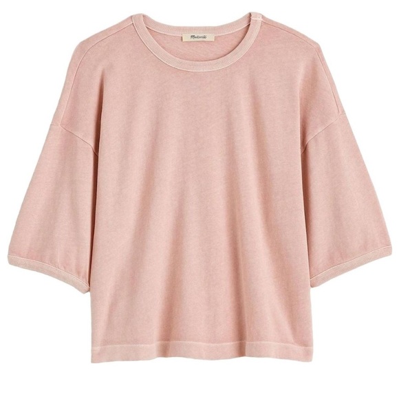 Madewell Tops - Madewell NWT Garment-Dyed Oversized Pocket Tee size  large